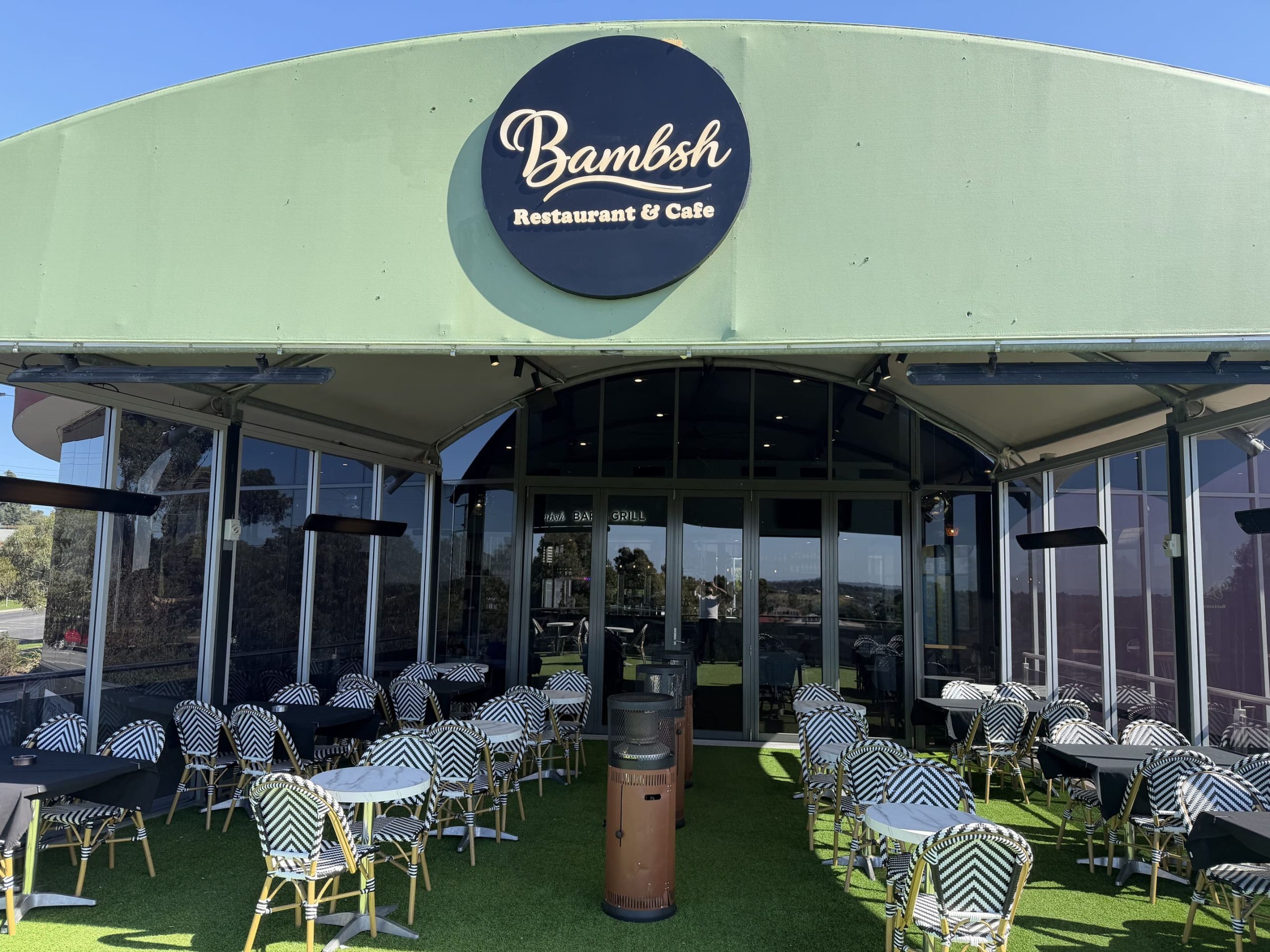 Bambsh outdoor seating